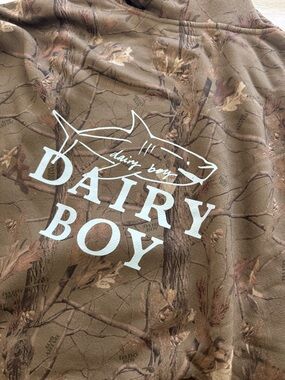 Dairy Boy San Diego Coastline Hoodie in Torrey Pines Evergreen Camo